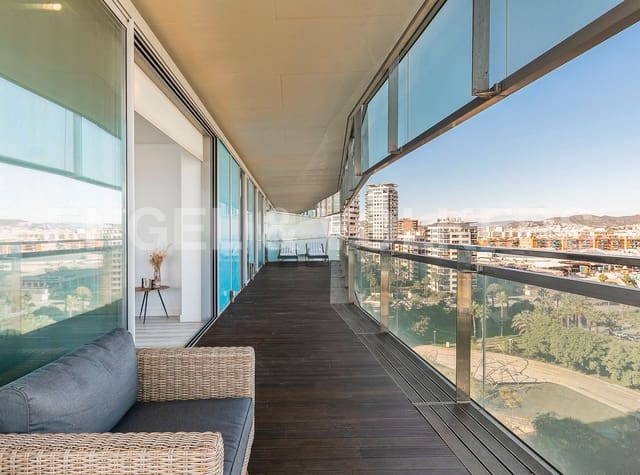 3 soveværelse Lejlighed til leje i Diagonal Mar i El Front Marítim del Poblenou, Barcelona by med swimmingpool garage - € 6.500 (Ref: 9107851)