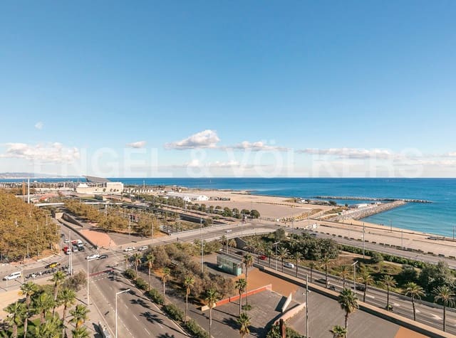 3 soveværelse Lejlighed til leje i Diagonal Mar i El Front Marítim del Poblenou, Barcelona by med swimmingpool garage - € 6.500 (Ref: 9107851)
