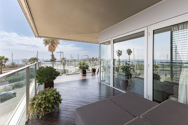 2 soveværelse Lejlighed til leje i Diagonal Mar i El Front Marítim del Poblenou, Barcelona by med swimmingpool garage - € 5.000 (Ref: 9107852)