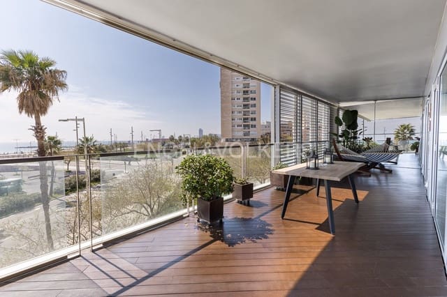 2 soveværelse Lejlighed til leje i Diagonal Mar i El Front Marítim del Poblenou, Barcelona by med swimmingpool garage - € 5.000 (Ref: 9107852)