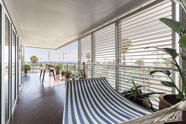 2 soveværelse Lejlighed til leje i Diagonal Mar i El Front Marítim del Poblenou, Barcelona by med swimmingpool garage - € 5.000 (Ref: 9107852)