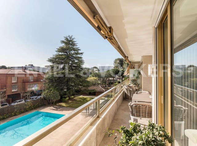 4 soverom Leilighet til salgs i Pedralbes, Barcelona by med svømmebasseng garasje - € 3 500 000 (Ref: 9109140)