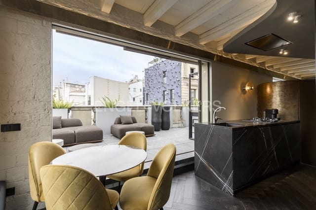 1 bedroom Penthouse for rent in El Barri Gòtic, Barcelona city - € 3,000 (Ref: 9134885)