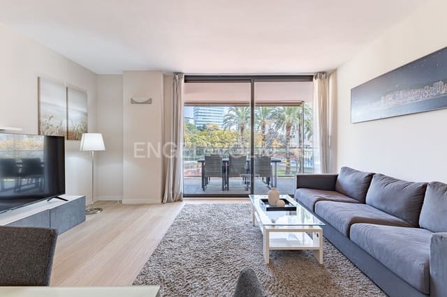 2 soveværelse Lejlighed til leje i Diagonal Mar i El Front Marítim del Poblenou, Barcelona by med swimmingpool garage - € 2.500 (Ref: 9137429)