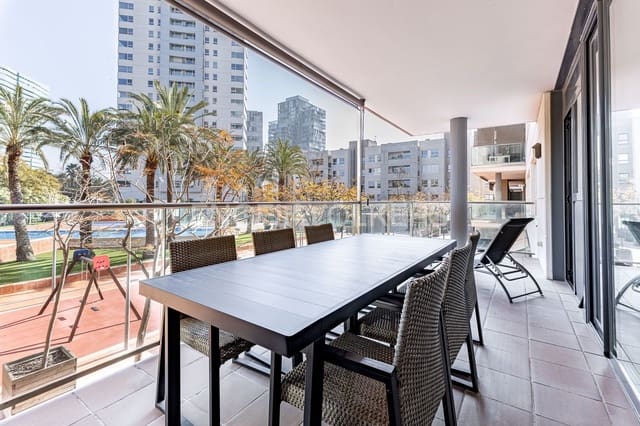 2 soveværelse Lejlighed til leje i Diagonal Mar i El Front Marítim del Poblenou, Barcelona by med swimmingpool garage - € 2.500 (Ref: 9137429)