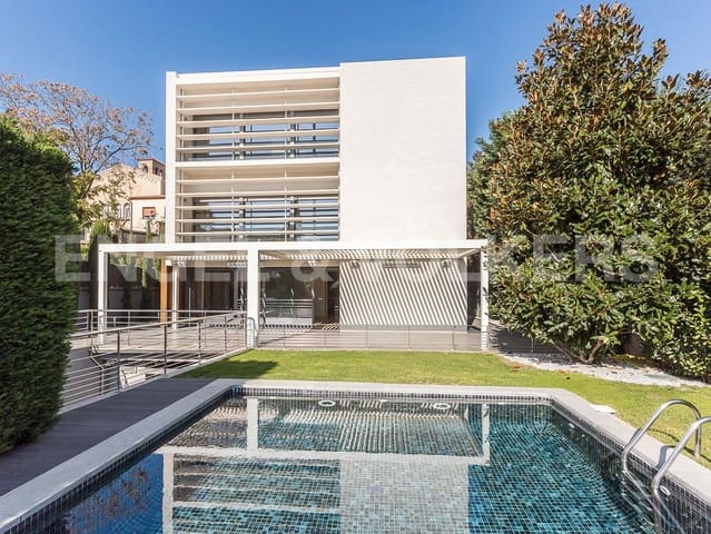 6 soveværelse Villa til leje i Sant Gervasi - La Bonanova, Barcelona by med swimmingpool garage - € 15.000 (Ref: 9147918)