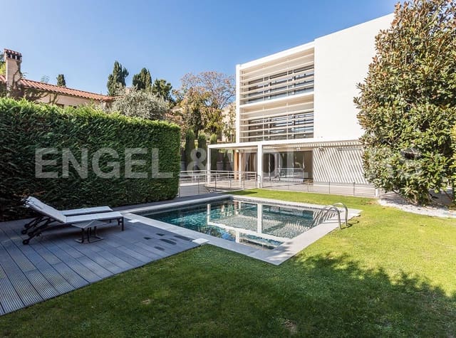 6 soveværelse Villa til leje i Sant Gervasi - La Bonanova, Barcelona by med swimmingpool garage - € 15.000 (Ref: 9147918)
