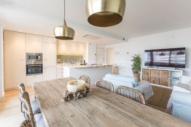 3 soveværelse Lejlighed til leje i Diagonal Mar i El Front Marítim del Poblenou, Barcelona by med garage - € 2.800 (Ref: 9153275)