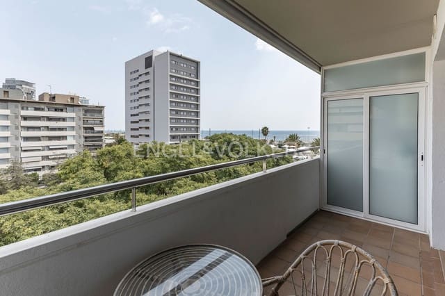 3 soveværelse Lejlighed til leje i Diagonal Mar i El Front Marítim del Poblenou, Barcelona by med garage - € 2.800 (Ref: 9153275)