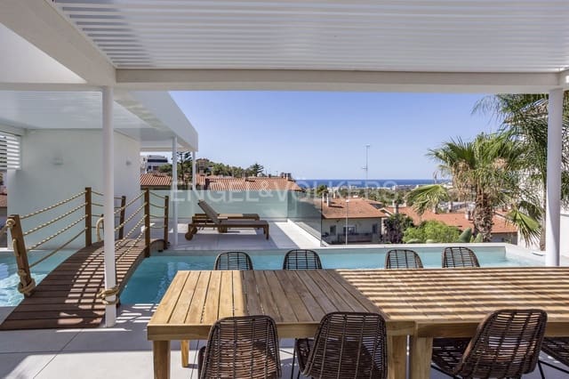 4 sypialnia Willa do wynajęcia w Sitges z basenem garażem - 6 000 € (Ref: 9158859)
