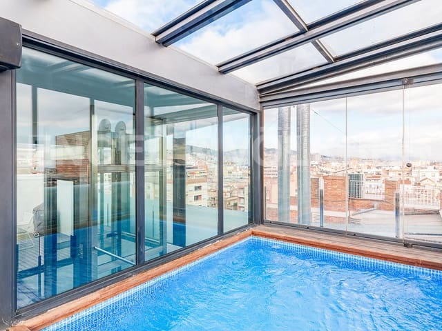 5 soveværelse Penthouse til leje i Sant Gervasi - Galvany, Barcelona by med swimmingpool garage - € 8.000 (Ref: 9161501)