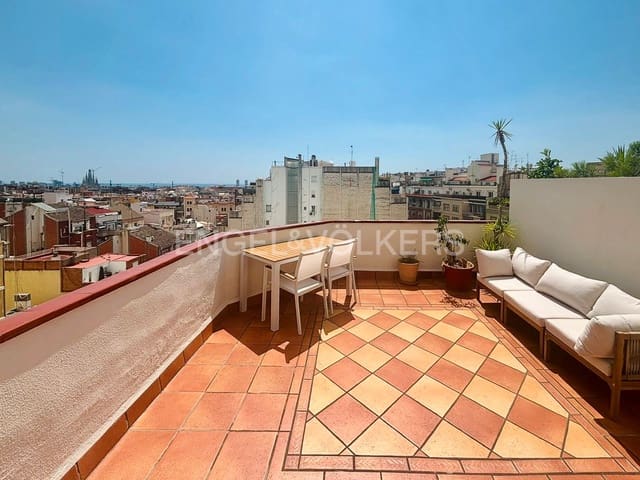 2 bedroom Penthouse for rent in Barcelona city with pool - € 1,950 (Ref: 9161820)
