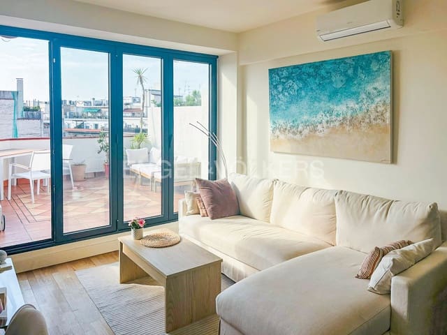2 bedroom Penthouse for rent in Barcelona city with pool - € 1,950 (Ref: 9161820)