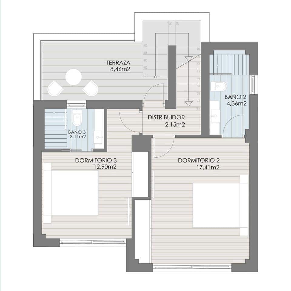 3 sovrum Villa till salu i Muchamiel / Mutxamel med pool - 450 000 € (Ref: 8372796)