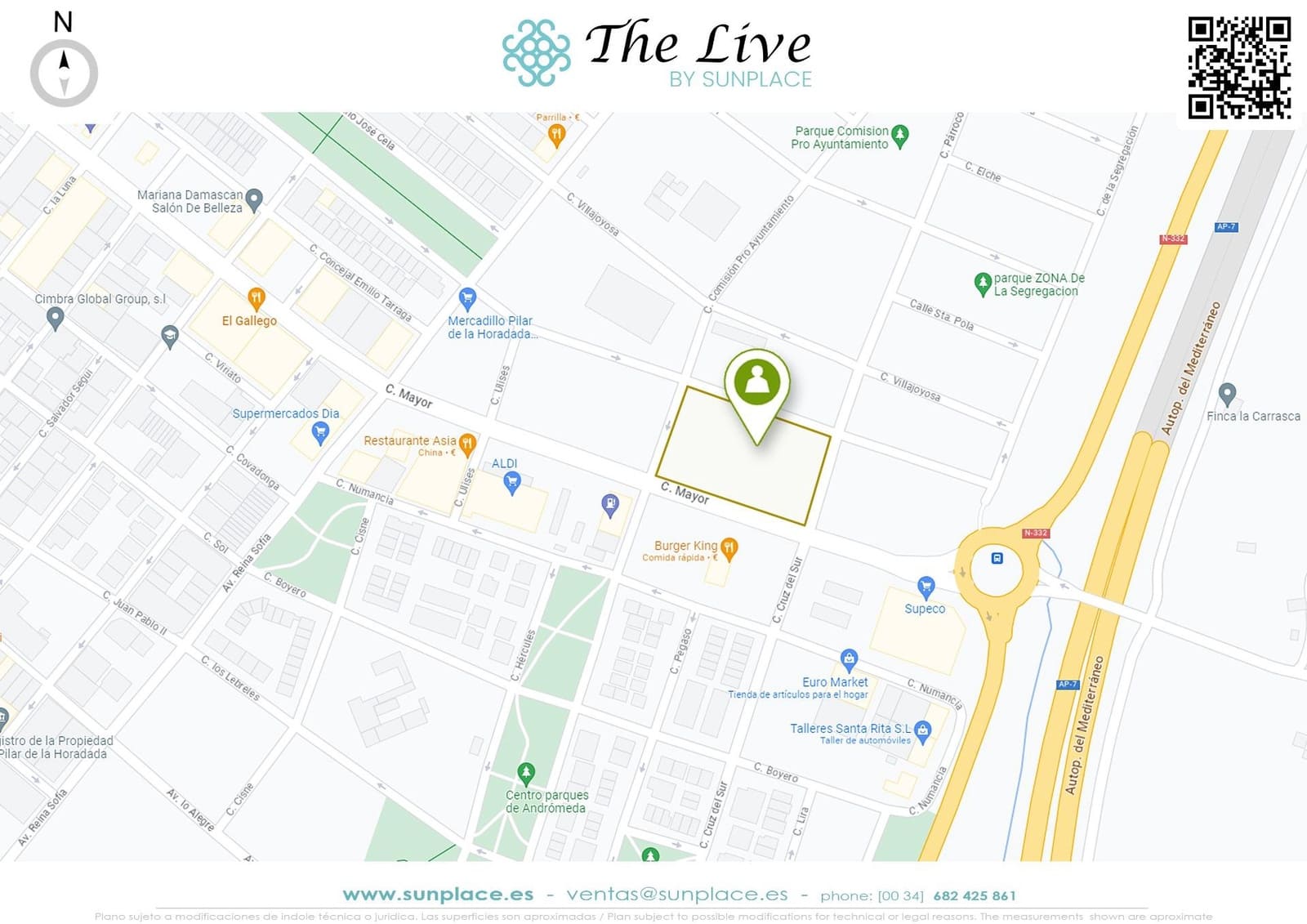 3 bedroom Apartment for sale in Pilar de la Horadada with pool - € 294,000 (Ref: 8966402)