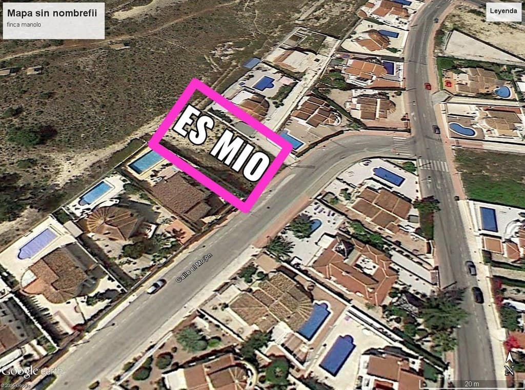 Tomt till salu i Ciudad Quesada - 160 000 € (Ref: 9086121)