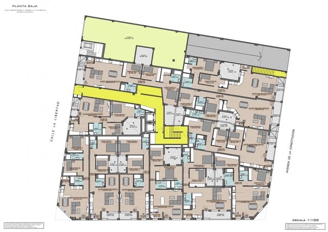 2 Zimmer Apartment zu verkaufen in Algorfa mit Pool - 164.425 € (Ref: 9462783)