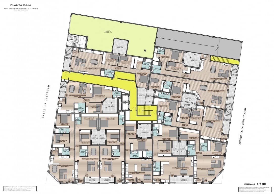 3 soverom Leilighet til salgs i Algorfa med svømmebasseng - € 206 000 (Ref: 9532631)