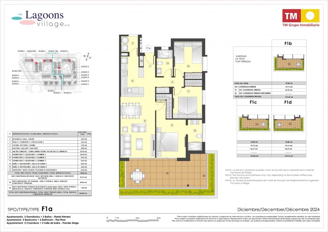 2 sovrum Lägenhet till salu i Torrevieja med pool - 345 000 € (Ref: 9580224)