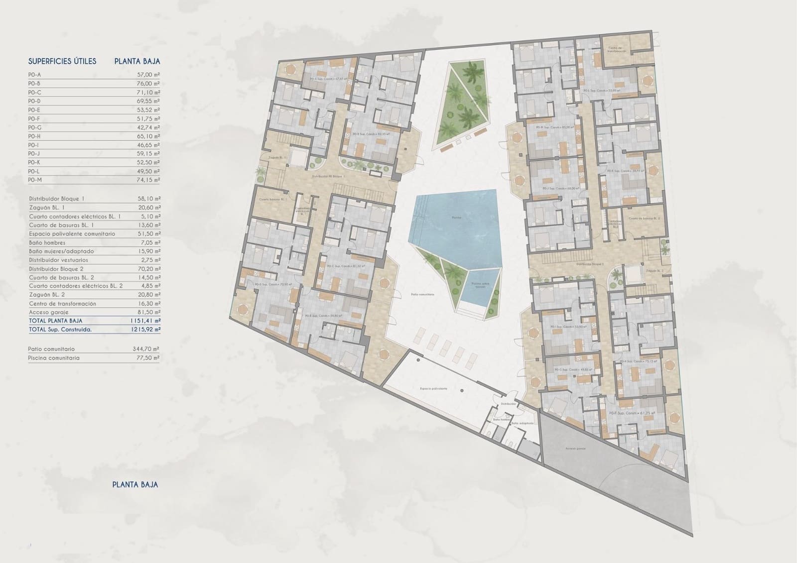 2 makuuhuone Huoneisto myytävänä paikassa Los Cuarteros mukana uima-altaan 
autotalli - 225 000 € (Ref: 9684265)
