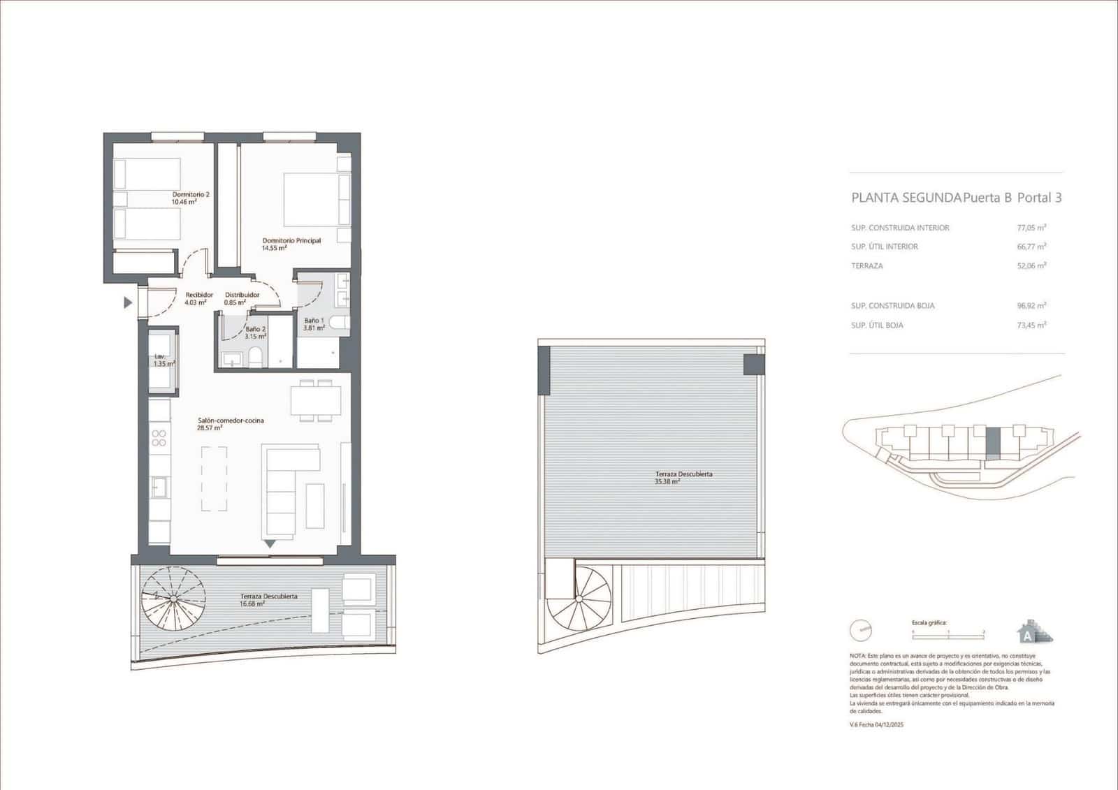 2 soveværelse Penthouse til salg i Rincon de la Victoria med swimmingpool garage - € 419.000 (Ref: 9699717)