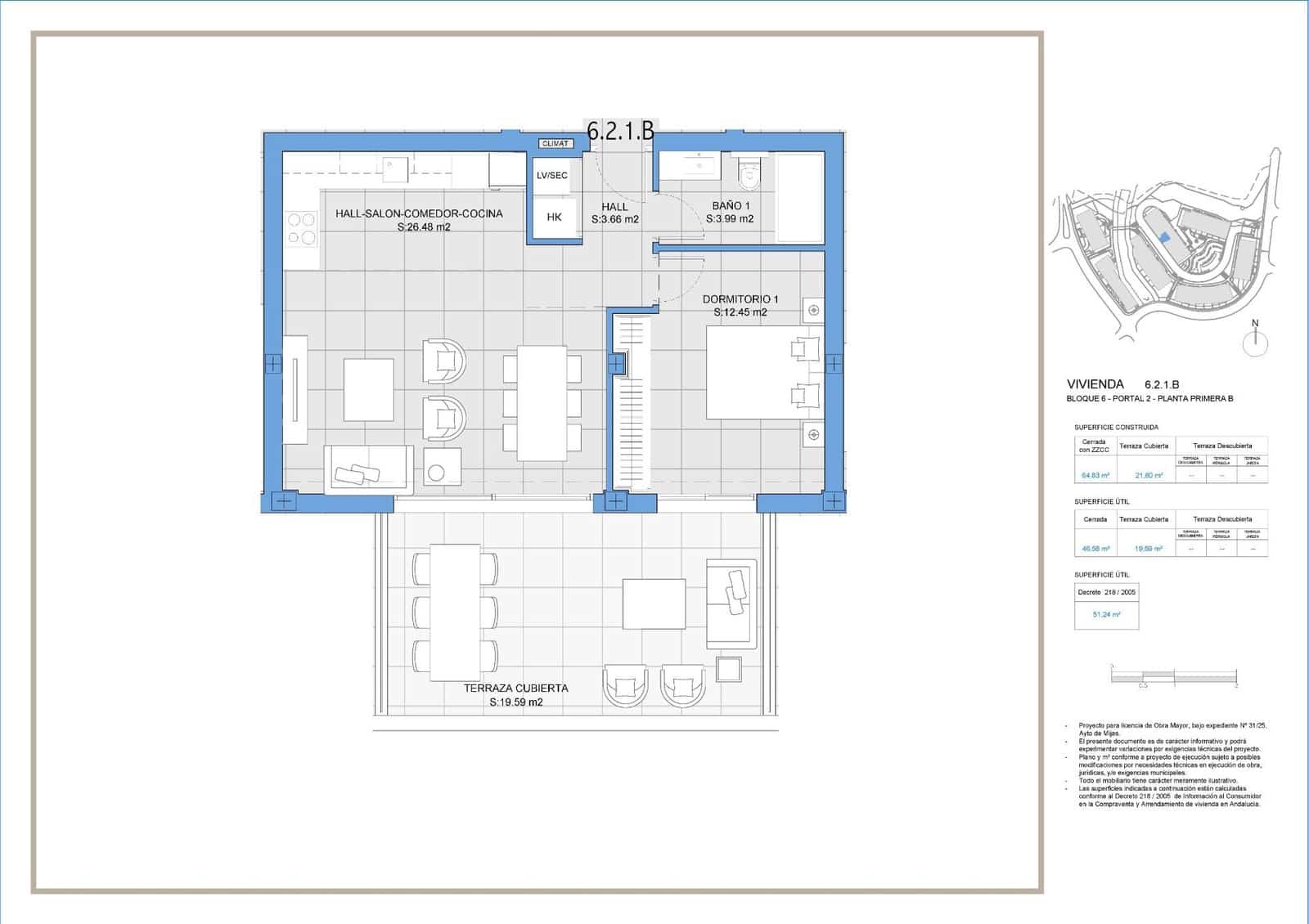 1 bedroom Apartment for sale in Mijas with pool garage - € 298,000 (Ref: 9747178)
