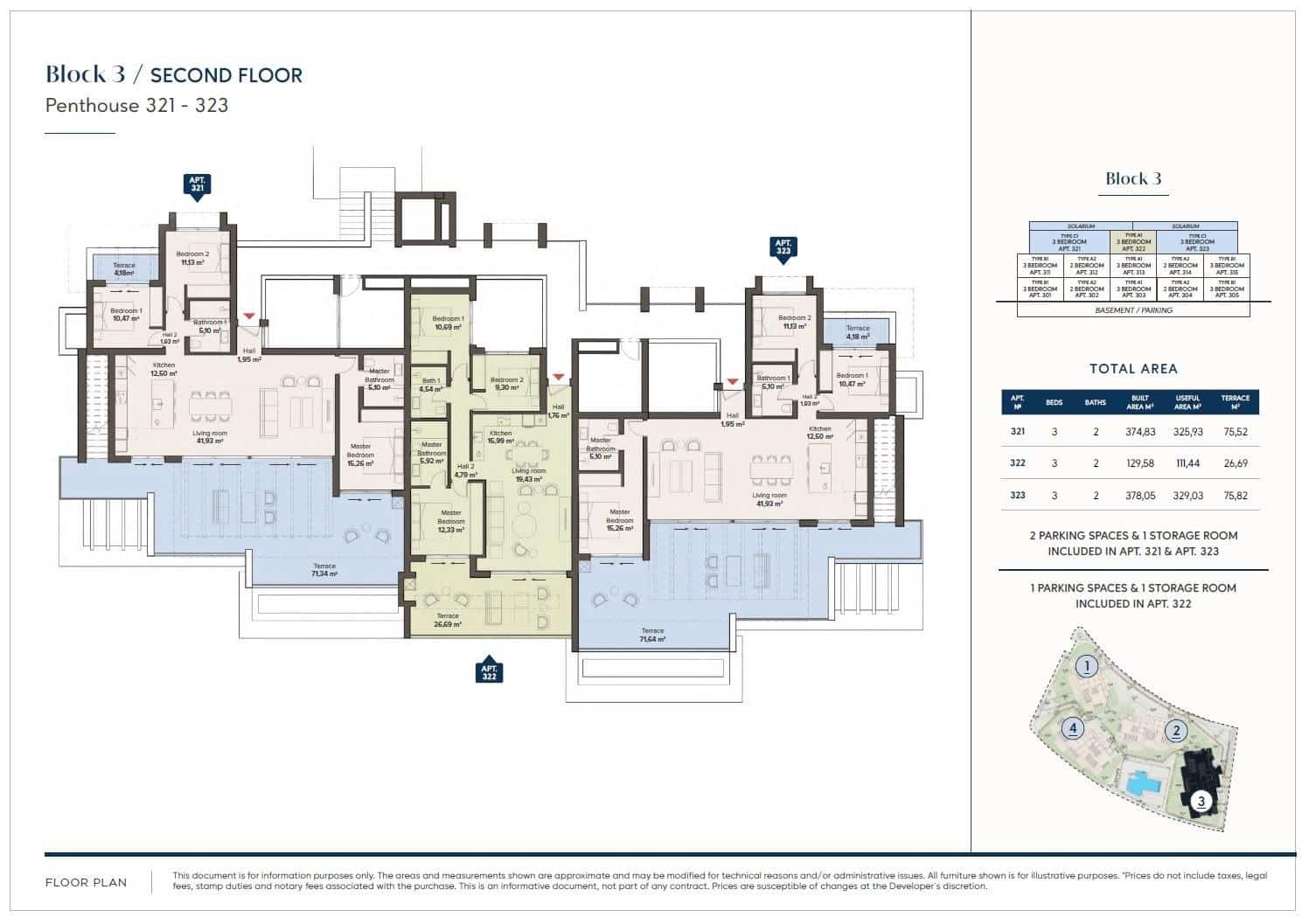 3 sypialnia Penthouse na sprzedaż w Estepona z basenem garażem - 625 000 € (Ref: 9778868)