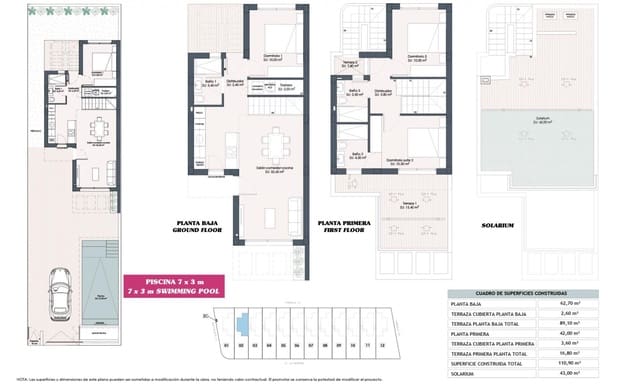 3 makuuhuone Huvila myytävänä paikassa Los Montesinos - 368 000 € (Ref: 7934771)