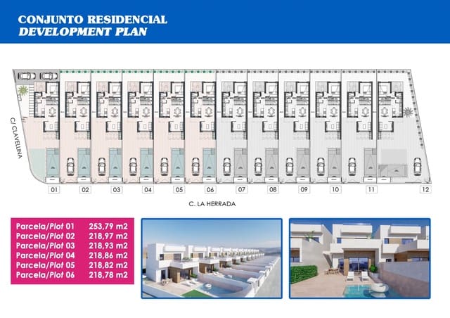 3 makuuhuone Huvila myytävänä paikassa Los Montesinos - 368 000 € (Ref: 7934771)