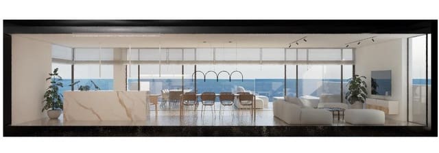 3 soverom Penthouse til salgs i Santa Pola med svømmebasseng garasje - € 1 195 000 (Ref: 9051256)