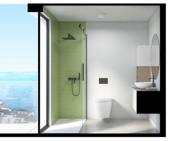 3 soverom Penthouse til salgs i Santa Pola med svømmebasseng garasje - € 1 195 000 (Ref: 9051256)