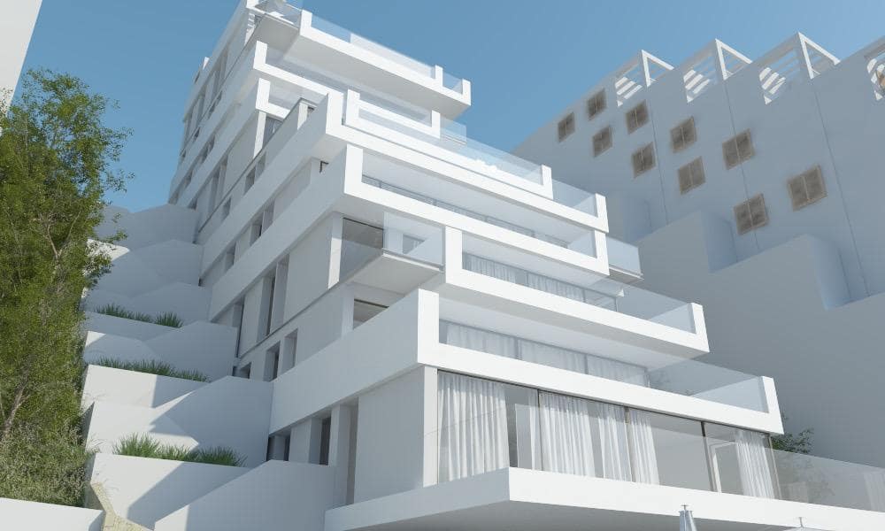 3 soverom Penthouse til salgs i Santa Pola med svømmebasseng garasje - € 1 195 000 (Ref: 9051256)