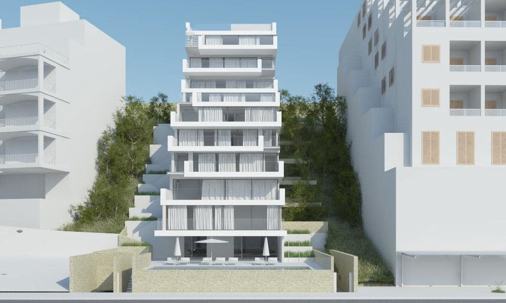 3 soverom Penthouse til salgs i Santa Pola med svømmebasseng garasje - € 1 195 000 (Ref: 9051256)