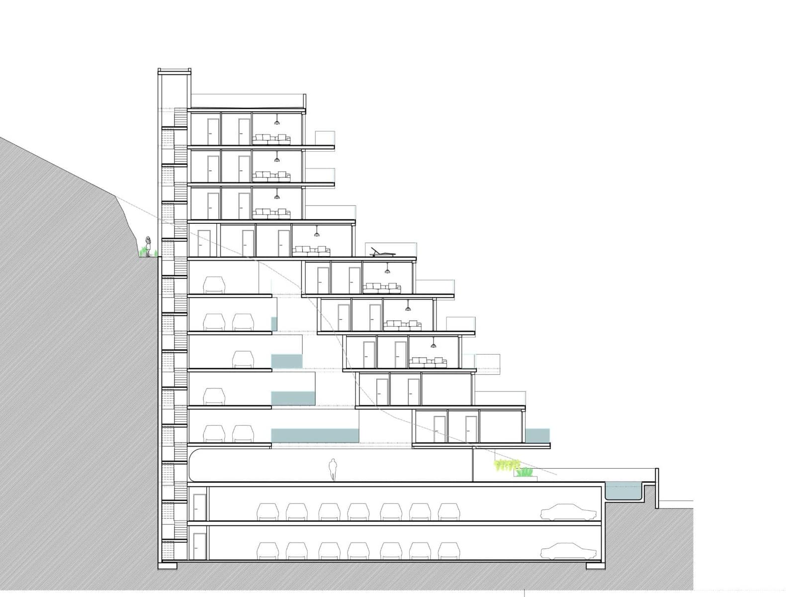 3 soverom Penthouse til salgs i Santa Pola med svømmebasseng garasje - € 1 195 000 (Ref: 9051256)