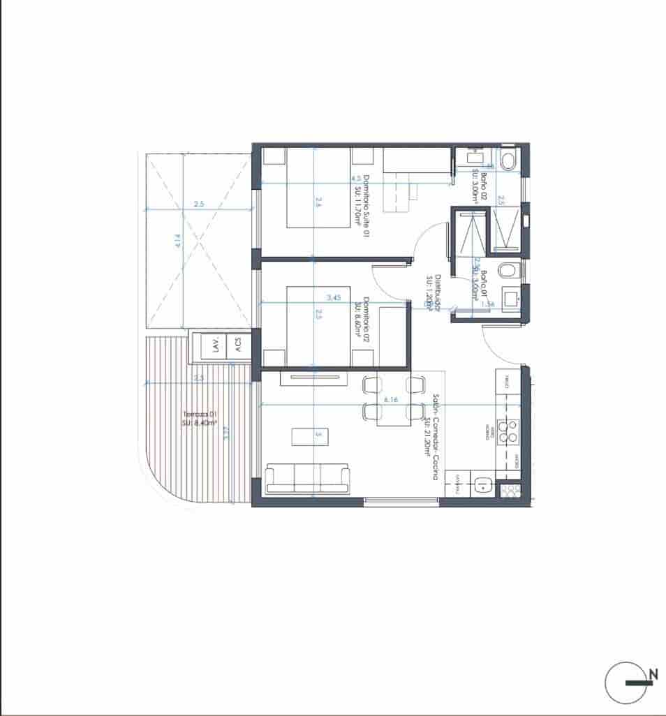 2 slaapkamer Appartement te koop in Guardamar del Segura met zwembad - € 302.000 (Ref: 9686793)