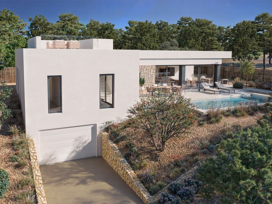 3 sovrum Villa till salu i Las Colinas Golf med pool garage - 875 000 € (Ref: 9010267)