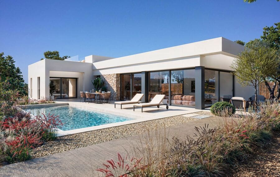 3 sovrum Villa till salu i Las Colinas Golf med pool garage - 875 000 € (Ref: 9010267)