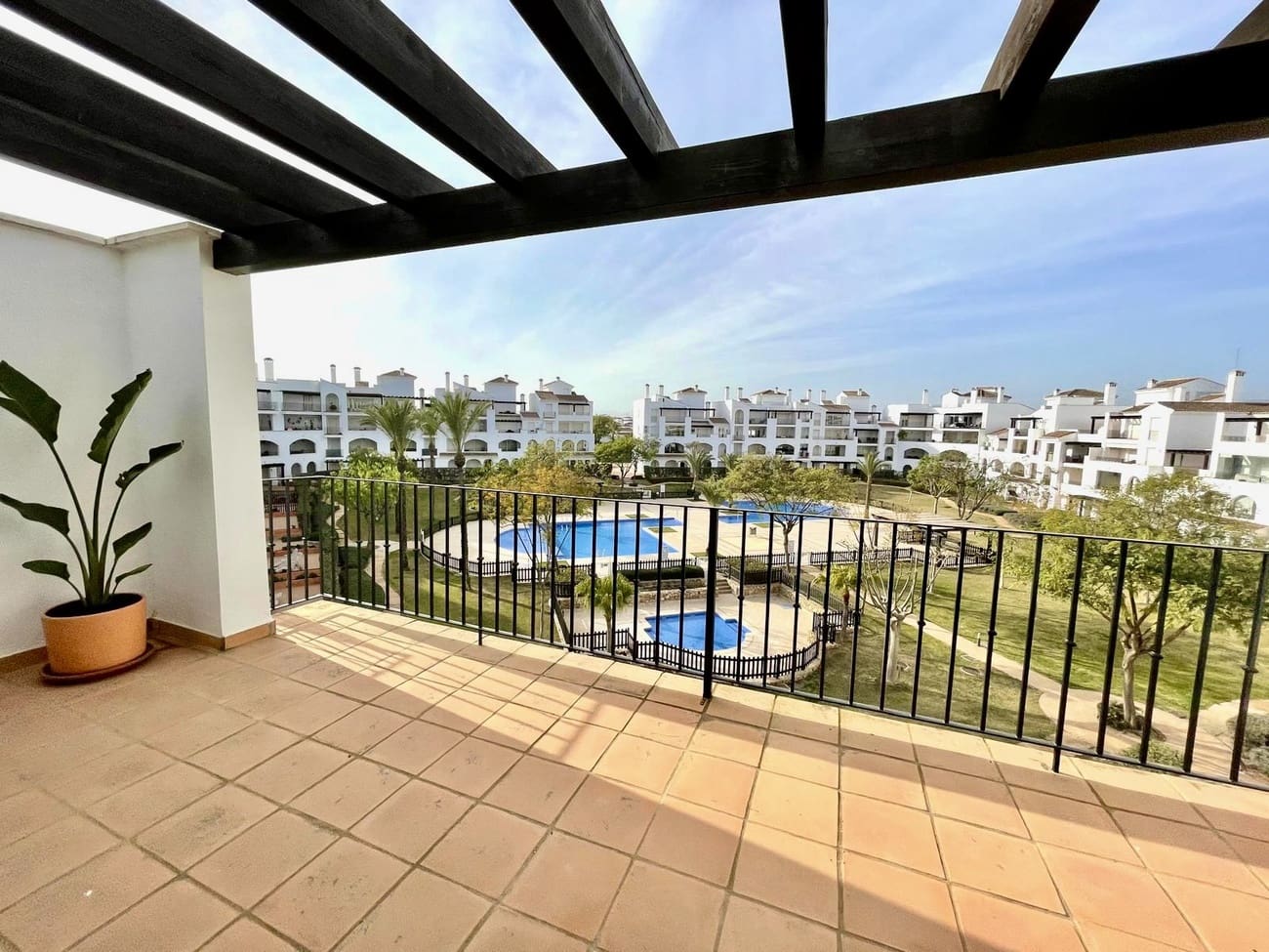 2 soveværelse Penthouse til salg i Roldan med swimmingpool - € 145.000 (Ref: 9210599)