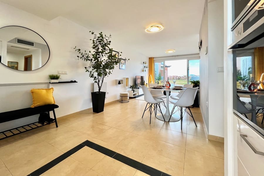 2 sypialnia Apartament na sprzedaż w Mar Menor Golf Resort z basenem garażem - 269 950 € (Ref: 9414929)