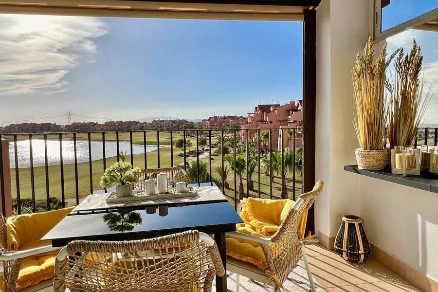 2 sypialnia Apartament na sprzedaż w Mar Menor Golf Resort z basenem garażem - 269 950 € (Ref: 9414929)