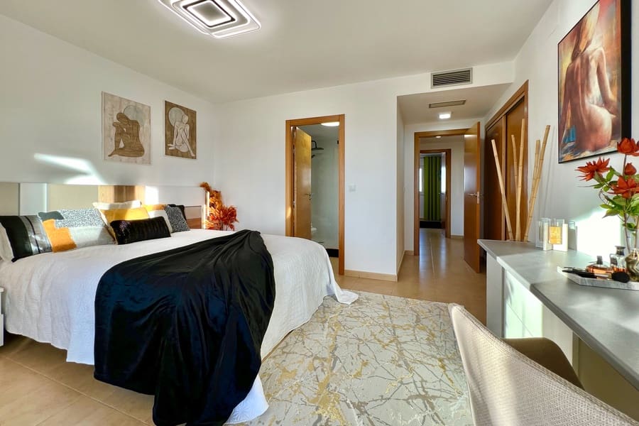 2 sypialnia Apartament na sprzedaż w Mar Menor Golf Resort z basenem garażem - 269 950 € (Ref: 9414929)