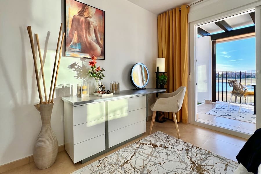 2 sypialnia Apartament na sprzedaż w Mar Menor Golf Resort z basenem garażem - 269 950 € (Ref: 9414929)