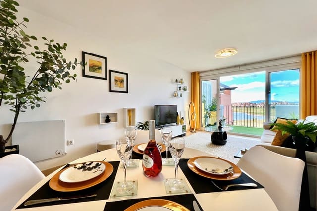 2 sypialnia Apartament na sprzedaż w Mar Menor Golf Resort, Torre-Pacheco z basenem garażem - 269 950 € (Ref: 9414929)