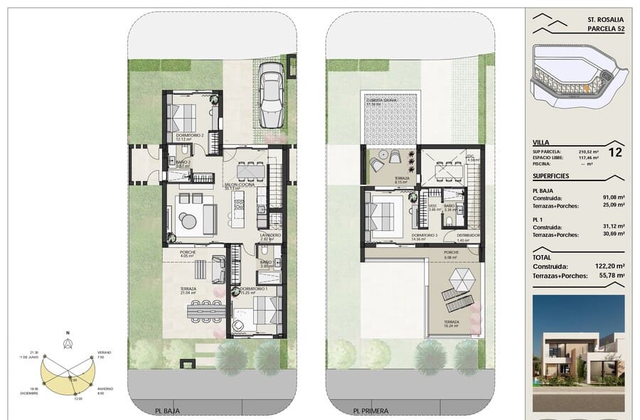 3 bedroom Villa for sale in Torre-Pacheco with pool garage - € 499,900 (Ref: 9487976)