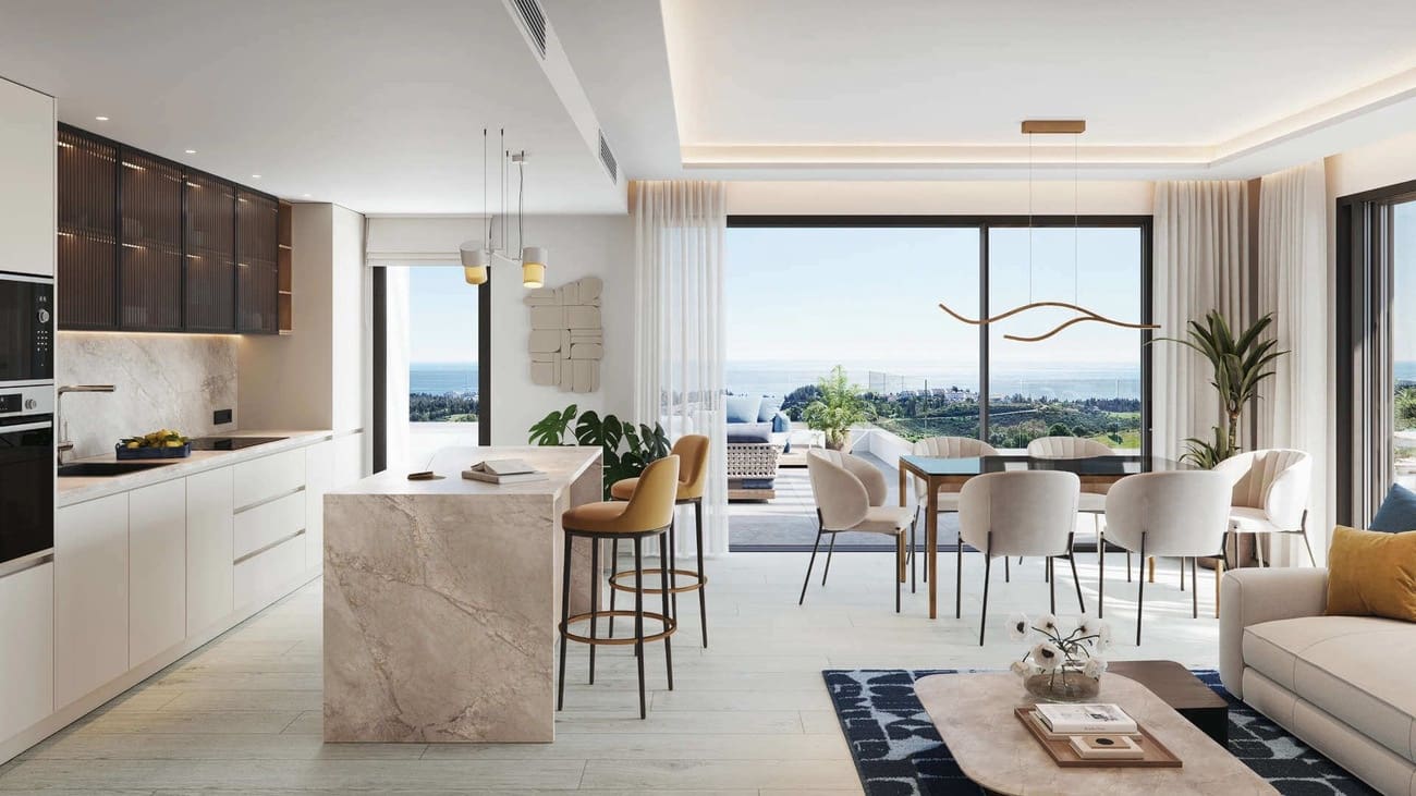 2 Zimmer Apartment zu verkaufen in Mijas mit Pool - 400.000 € (Ref: 9542633)