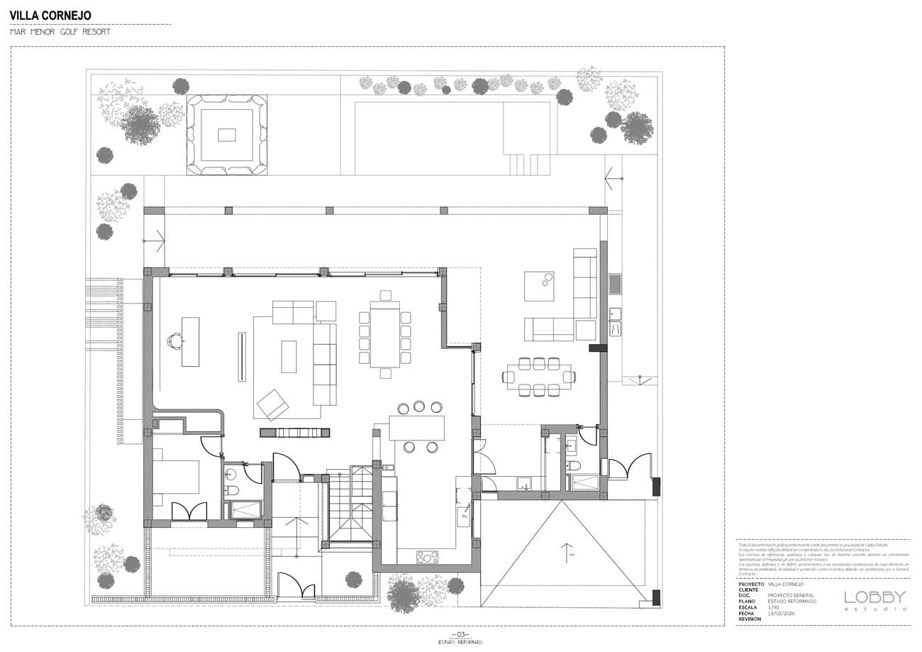3 soverom Villa til salgs i Torre-Pacheco med svømmebasseng - € 799 950 (Ref: 9897274)