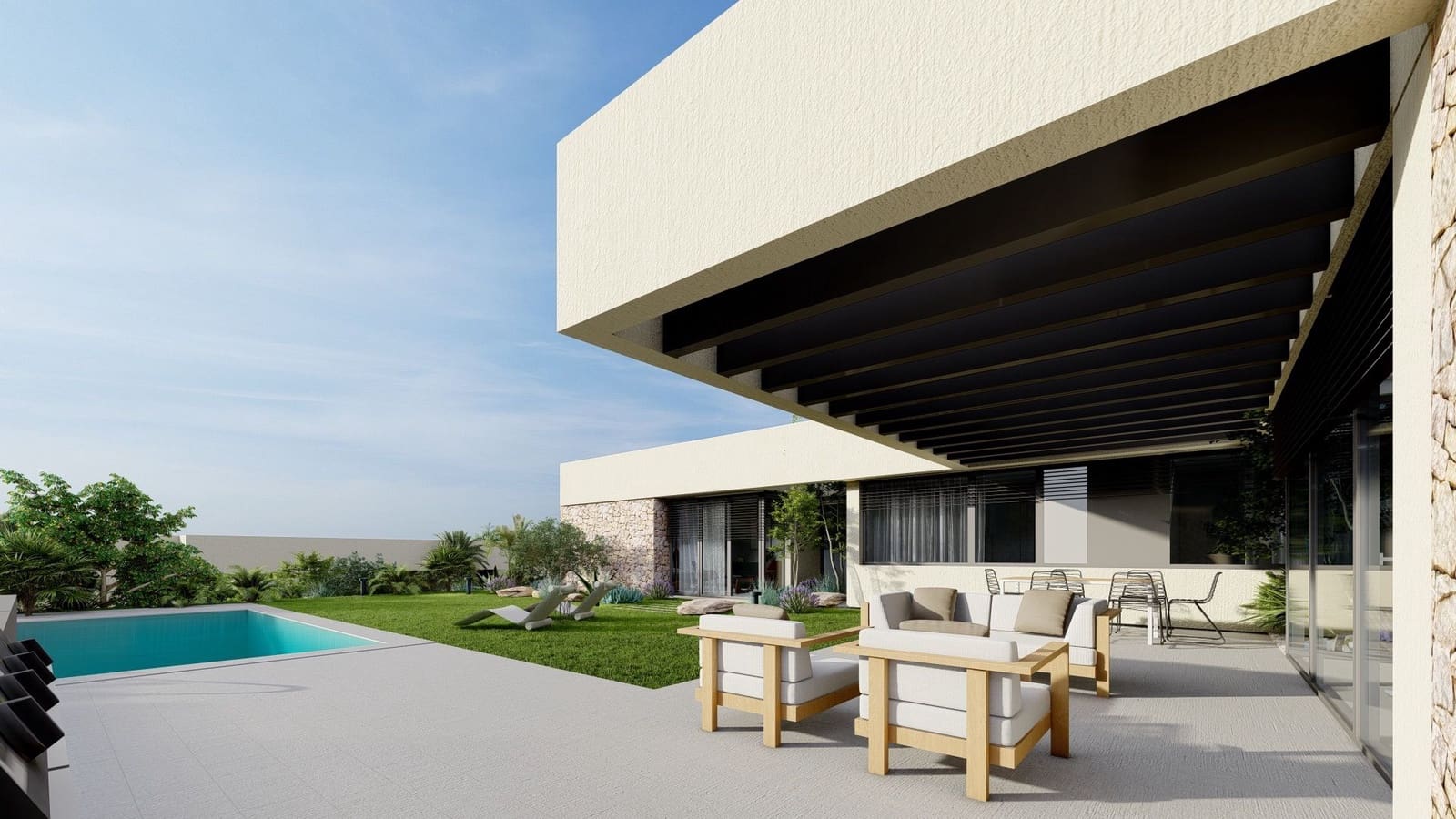 3 soveværelse Villa til salg i Balsicas med swimmingpool garage - € 579.000 (Ref: 7621432)