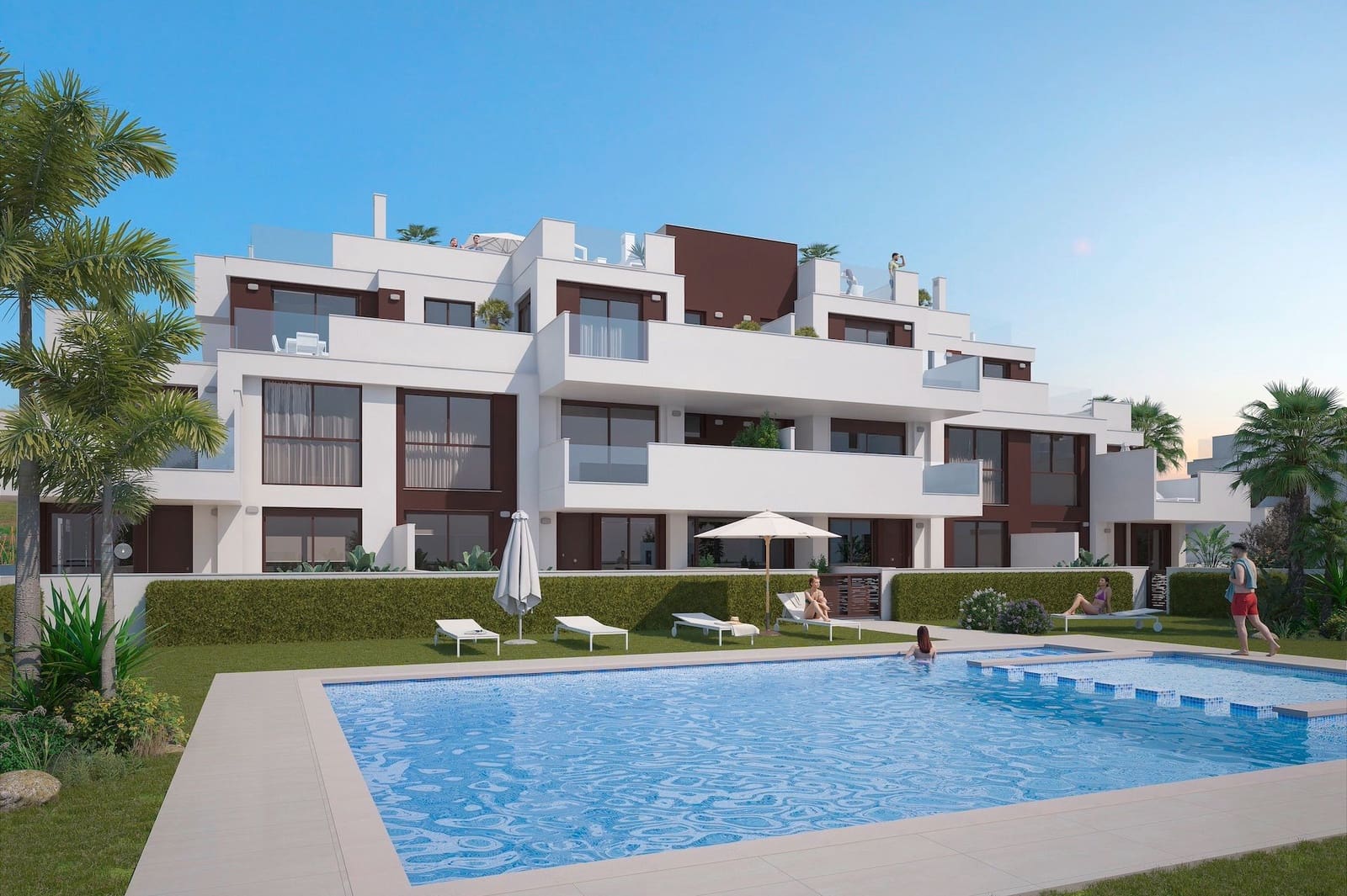2 bedroom Apartment for sale in Torre de la Horadada with pool - € 319,900 (Ref: 8327481)