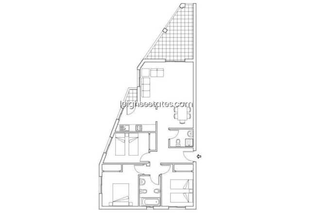 3 slaapkamer Appartement te koop in Dehesa de Campoamor, Orihuela met zwembad garage - € 250.000 (Ref: 8838252)