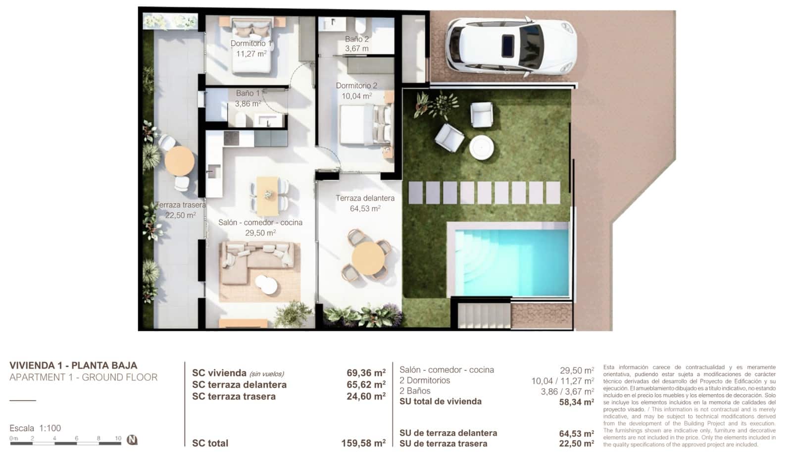 2 bedroom Apartment for sale in San Pedro del Pinatar with pool garage - € 304,900 (Ref: 9235990)